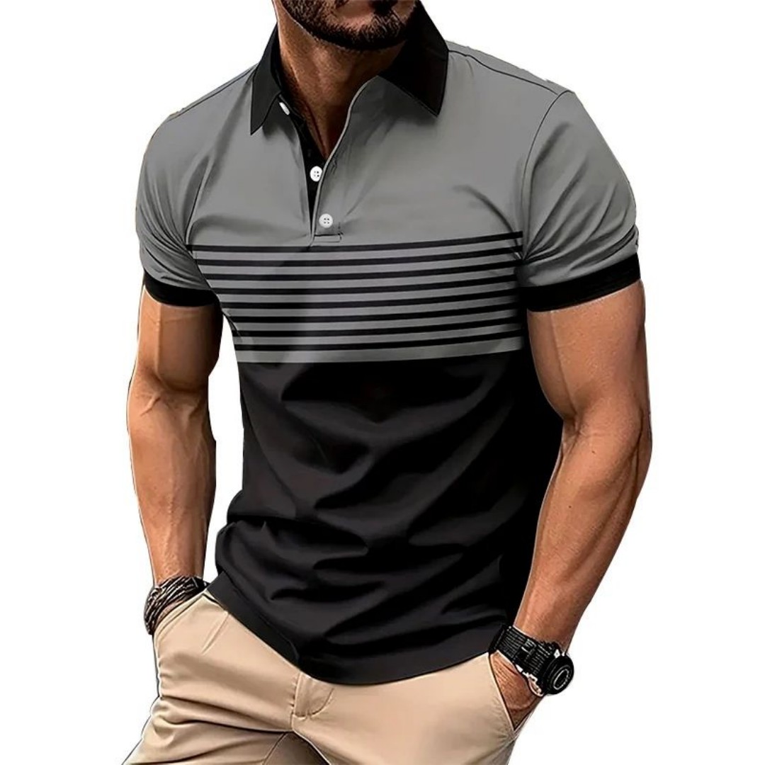 Street Fashion Men 2025 - Новая летняя мужская рубашка ПОЛО 2025